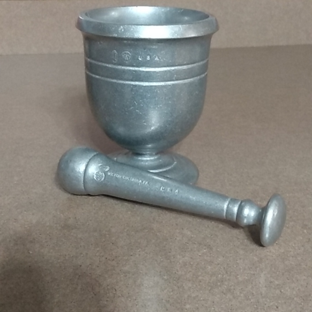Vintage Stein and Mortar and Pestle
